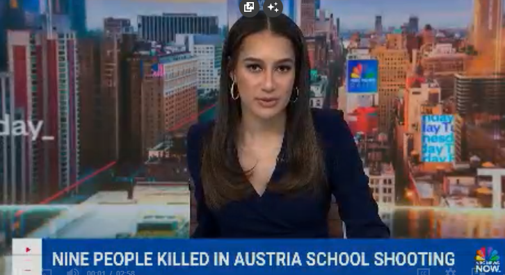 11 people killed in school shooting in the Austrian city of Graz
