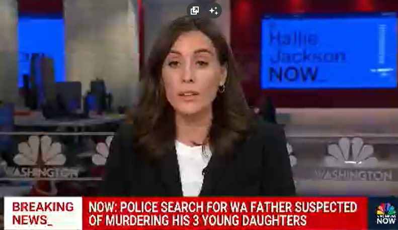 Washington father wanted on murder charges after 3 young daughters found dead