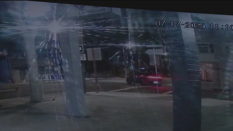 Surveillance video shows car stop near dog-walker in San Leandro fatal shooting