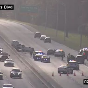 Accident Closes Eastbound JTB at Hodges Blvd.