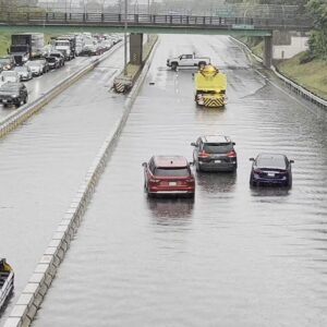 I-93 Shuts Down as Historic Rainfall Triggers Flash Flooding South of Boston