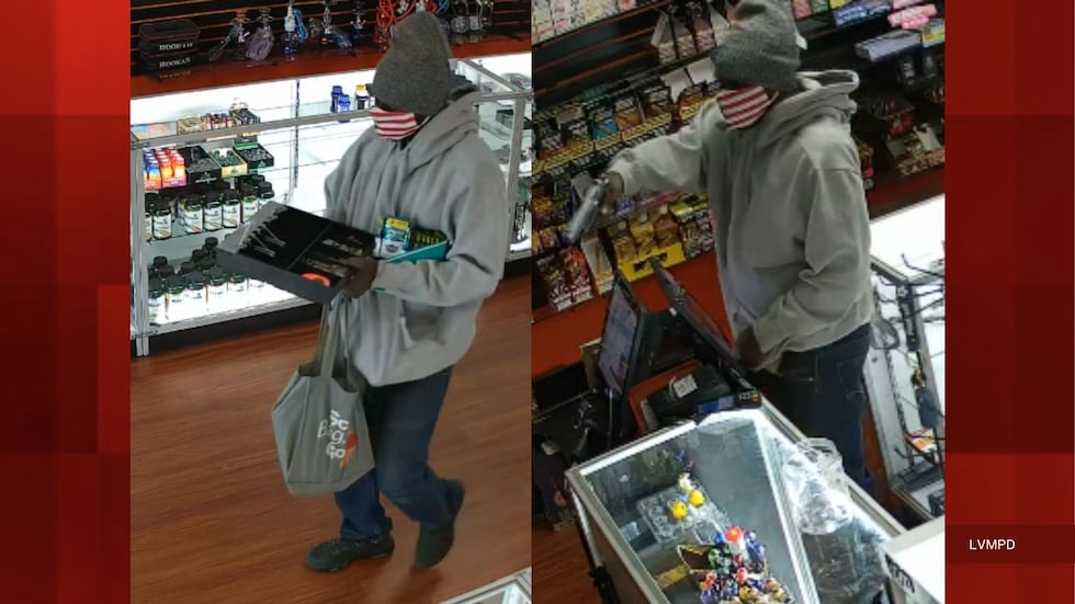 Las Vegas Metro Police are seeking the public’s help in identifying a man accused of an armed...