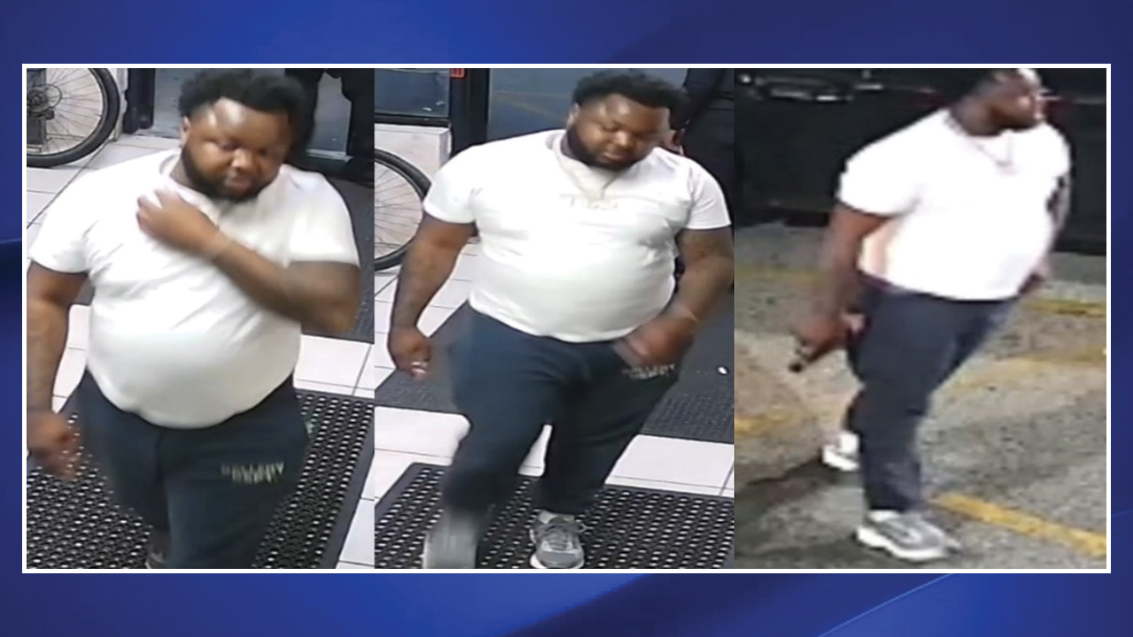 IMAGE: Police are searching for this suspect, who is wanted in connection with a shooting at 7 Elements on 11th Street and Washington Avenue