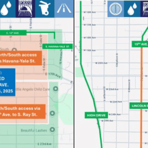 Road closures and detours in Spokane begin July 21.