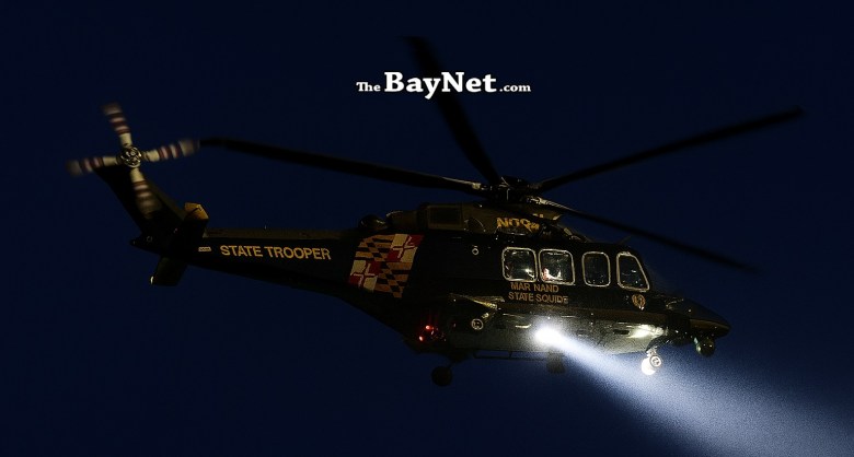 Maryland State Police helicopter